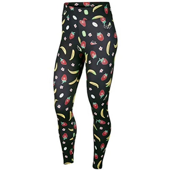 NIKE Sportswear Womens Strawberry Banana Fruit Print High...